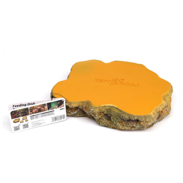 Миска для їжі Repti-Zoo керамічна L 23x17x5 см для тераріуму (ERB10L)