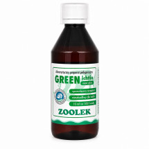 Препарат проти риб’ячої віспи, іхтіофтіріозу Zoolek Green Ichtio 250мл (0048)