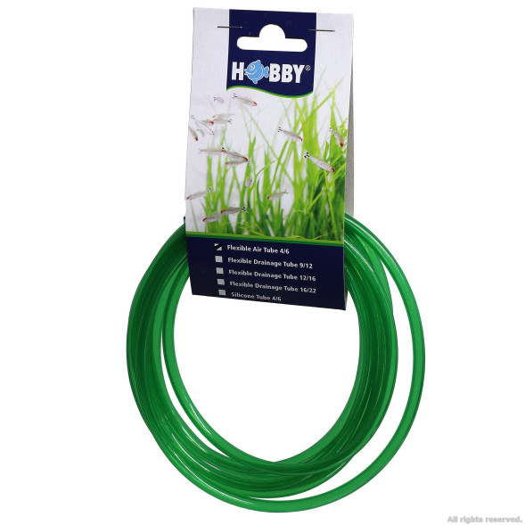 Шланг зеленый Hobby Air Tube 4/6мм 3м. (64902)