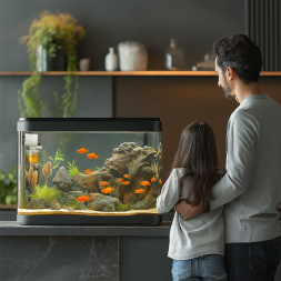 Внутренний фильтр Kruger Meier NeoClear 800 с биофильтрацией и аэрацией для аквариумов 40-80 литров