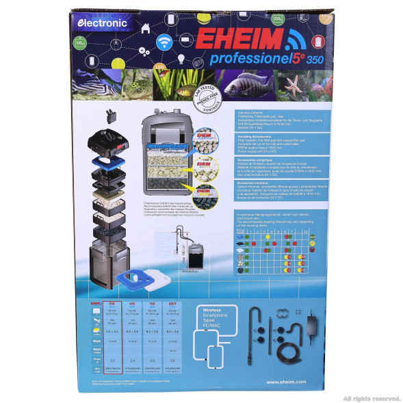 Зовнішній фільтр Eheim professionel 5e+ WiFi 350 (2274020)