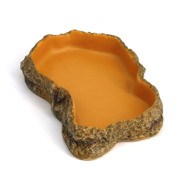 Миска для еды Repti-Zoo керамическая M 19x13x4см для террариума (ERB10M)