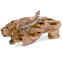 Декорация укрытие Terrario Dragon Stone M 22x15x8см (23149)