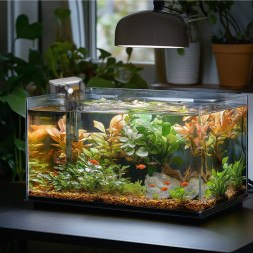 Каскадний фільтр Kruger Meier Lunora Elite 500 зі скіммером для акваріумів 15–35 літрів