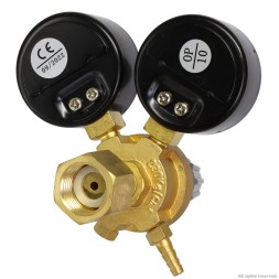 Комплект CO2 редуктор + электроклапан 220в. + кран Camozzi