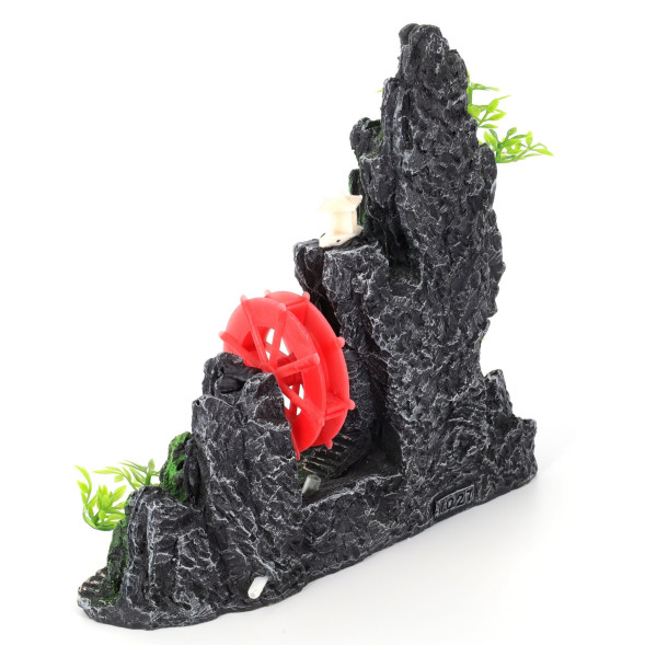 Декорація скала з млином Aqua Nova 23x9,5x22см (AN027)
