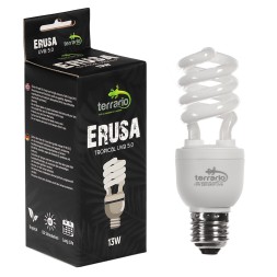 Люмінесцентна лампа Terrario Erusa Tropical UVB 5.0 13W  (TR-ERUSA-5.0-13W)
