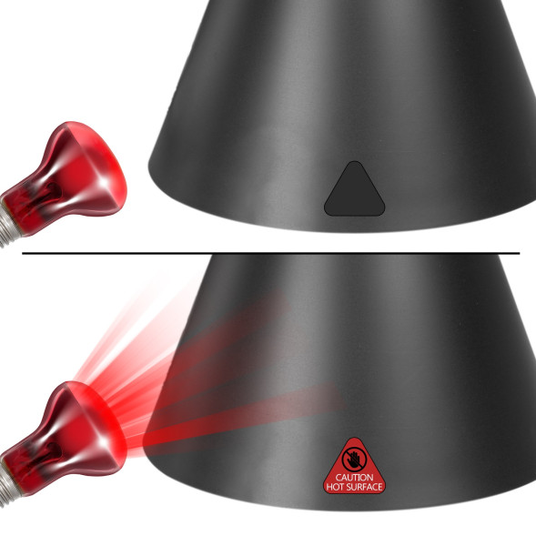 Світильник глибокий рефлекторний з Wi-Fi Repti-Zoo Smart Wi-Fi Deep Lamp L 150W (ZRL02LB)