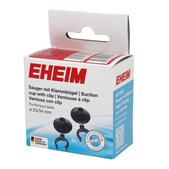 Присоска з затискачем Eheim suction cup 25/34мм 2шт. (4017300)