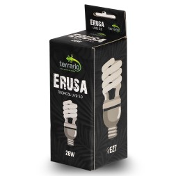 Люминесцентная лампа Terrario Erusa Tropical UVB 5.0 26W для тропических рептилий и амфибий