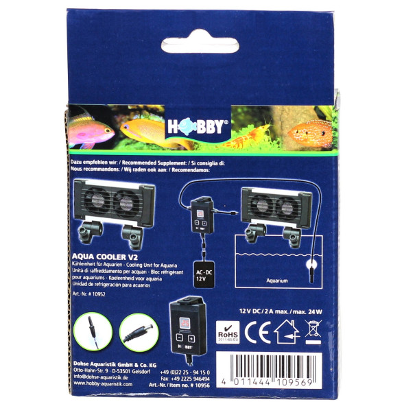 Термостат, контроллер температуры Hobby Aqua Cooler Control 12V (10956)