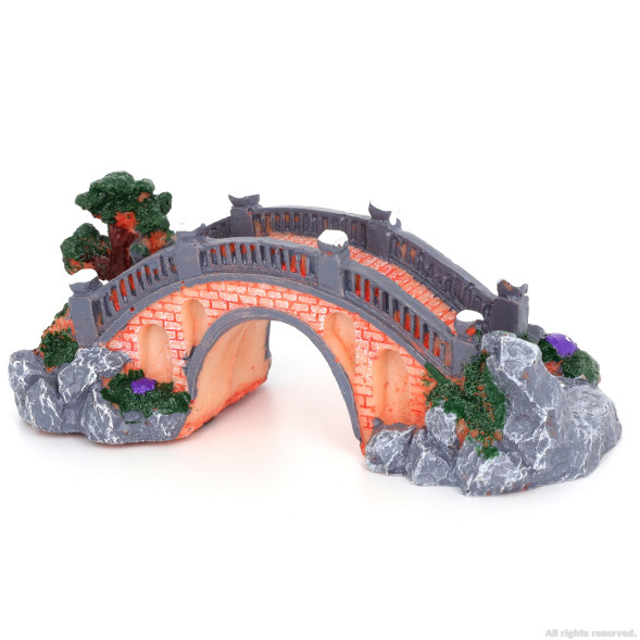 Декорація місток Aqua Nova 16x6x5,5см (AN603-BR)