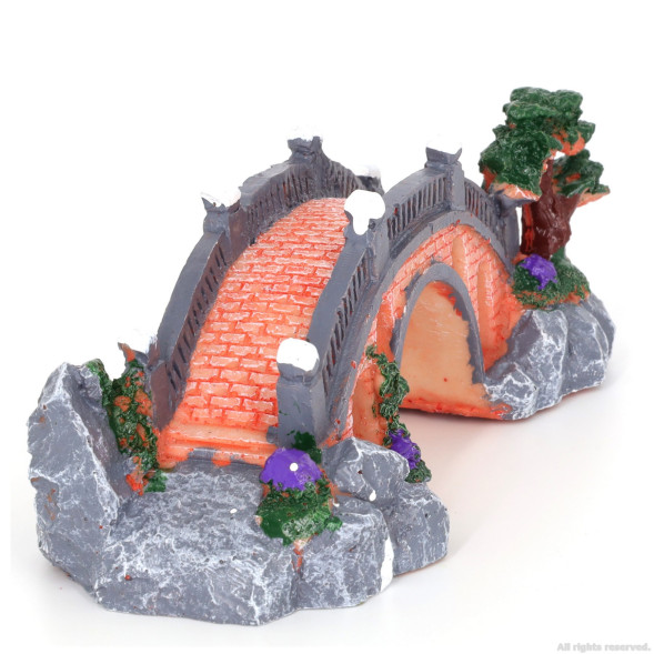 Декорація місток Aqua Nova 16x6x5,5см (AN603-BR)