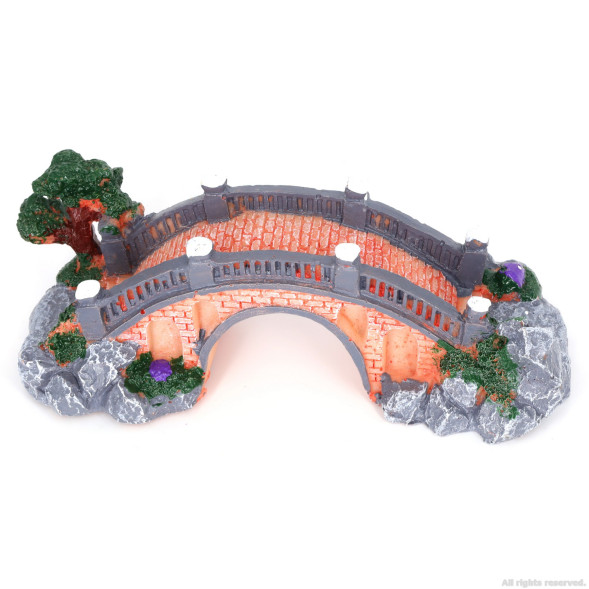 Декорація місток Aqua Nova 16x6x5,5см (AN603-BR)