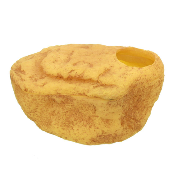 Печера розбірна Repti-Zoo ERS28M 20x15x10 см з магнітами для рептилій, геконів і змій, укриття для тераріуму