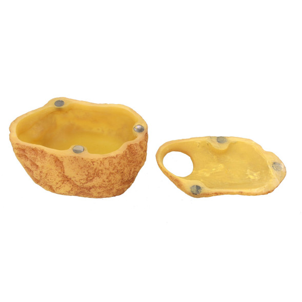 Печера розбірна Repti-Zoo ERS28M 20x15x10 см з магнітами для рептилій, геконів і змій, укриття для тераріуму