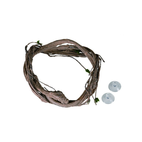 Лиана гибкая с листьями для террариума Repti-Zoo Jungle Vines 150см (RV0418)