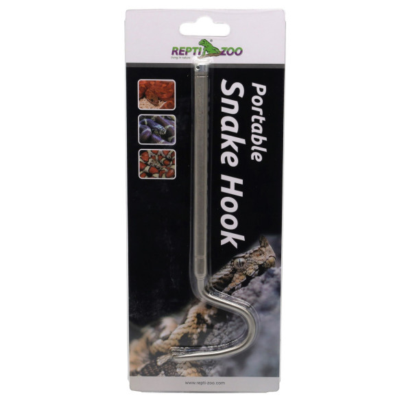 Гачок для змій телескопічний Repti-Zoo Stainless Snake Hook SNH03, 21–58 см, нержавіюча сталь, до 2 кг