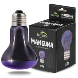 Нічна лампа з підігрівом Terrario Manguna Moonlight Lamp 25W для тераріумів без UVA