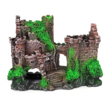 Декорація зруйнований замок Aqua Nova 20x9x15см (AN625)
