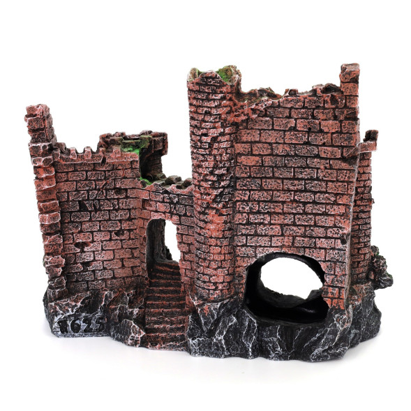 Декорація зруйнований замок Aqua Nova 20x9x15см (AN625)