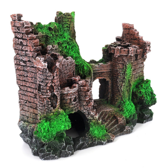Декорація зруйнований замок Aqua Nova 20x9x15см (AN625)