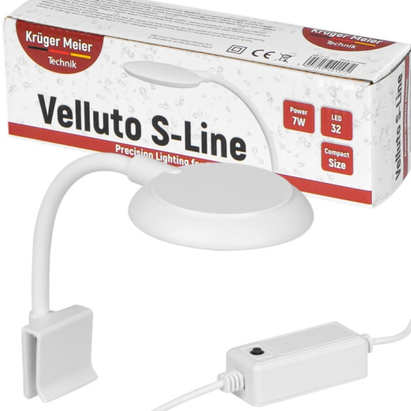 Светильник LED Kruger Meier Velluto S-Line 7W для аквариумов 10-40 литров и растений
