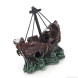 Декорація затонулий корабель Aqua Nova 12x5,5x10см (AN664)