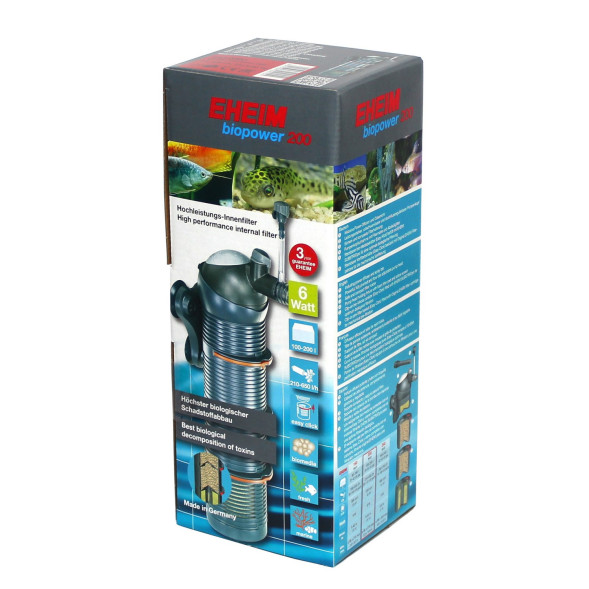 Внутренний фильтр Eheim biopower 200 (2412020)