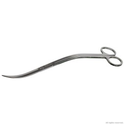 Ножиці вигнуті Dupla Scaping Tool Stainless Steel Scissor curved S 23.5см. (80020)