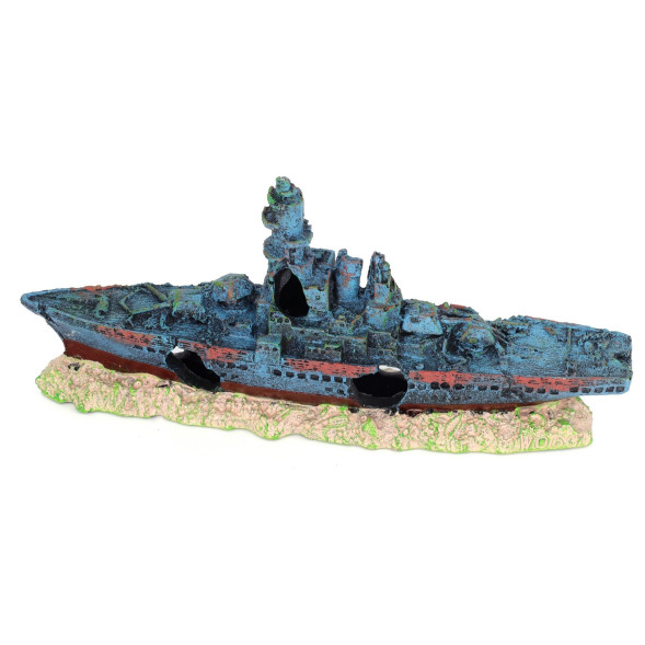 Декорація затонулий корабель Aqua Nova 23x4,5x11см (AN673)