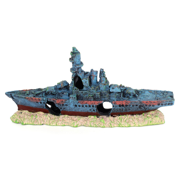 Декорація затонулий корабель Aqua Nova 23x4,5x11см (AN673)
