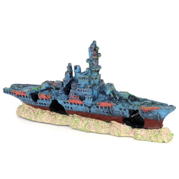 Декорація затонулий корабель Aqua Nova 23x4,5x11см (AN673)