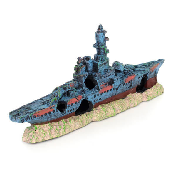 Декорація затонулий корабель Aqua Nova 23x4,5x11см (AN673)