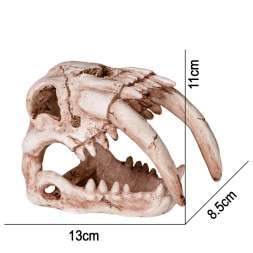 Декорація череп тигра Terrario Sabertooth Skull 13x8,5x11см (15911)