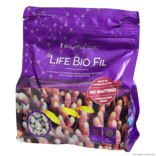 Наповнювач для біологічної фільтрації Aquaforest Life Bio Fil 1.2л. (735155)