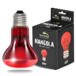 Инфракрасная нагревательная лампа Terrario Nangola Red Night Light 50W