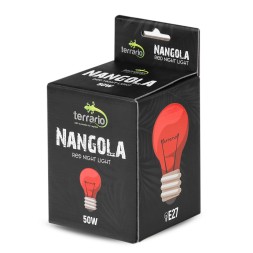 Инфракрасная нагревательная лампа Terrario Nangola Red Night Light 50W