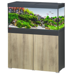 Аквариумный комплект Eheim vivaline LED 180 1x13.4W (LED) anthracite/wood с тумбой (0613045)