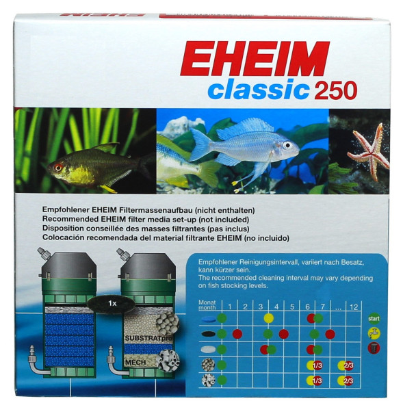 Фільтруючі прокладки з активованим вугіллям для Eheim Сlassic 250 (2628130)
