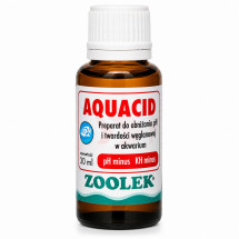 Зниження pH та карбонатної твердості KH у прісноводному акваріумі Zoolek Aquacid 30мл (0131)