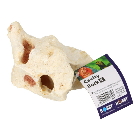 Декорація камінь з отворами Hobby Cavity Rock 4 15.5x9.5x8см (41784)