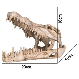 Декорація череп крокодила Terrario Crocodile Skull XL 23x11x16см (251115)