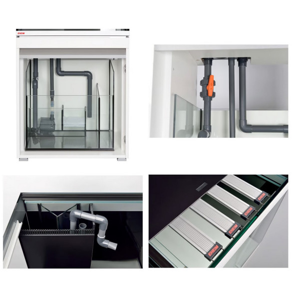 Акваріумний комплект Eheim incpiria marine 530 graphit з тумбою (0695519) під замовлення