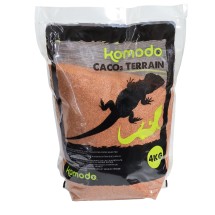Пищевой песок для рептилий Komodo CaCo3 Sand Terracota 4кг (U46074)