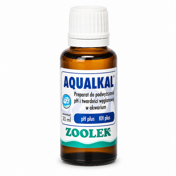 Підвищення рН і карбонатної жорсткості Zoolek Aqualkal 30мл (0141) для прісноводного акваріума