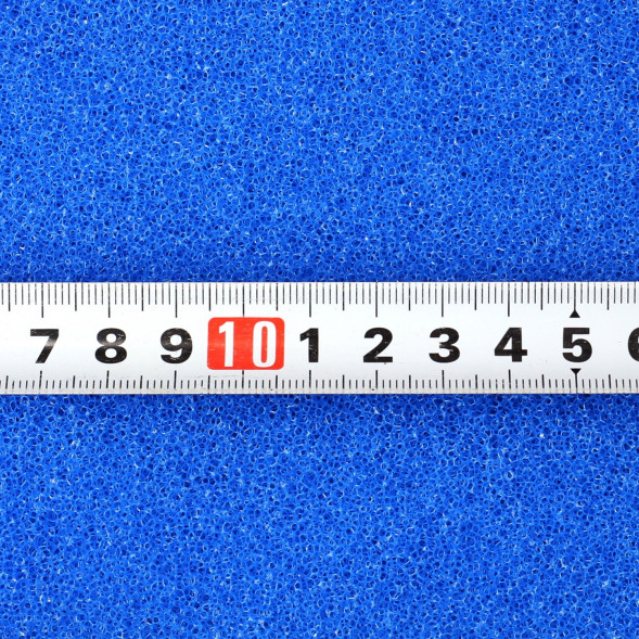 Фільтруюча губка тонкої очистки Hobby Filter sponge blue ​50x50x3см ppi 30 (20460) 