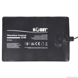 Нагрівальний мат водонепроникний з контролером Hobby Thermica Control 23 Ват IP67 30x20см (37126)