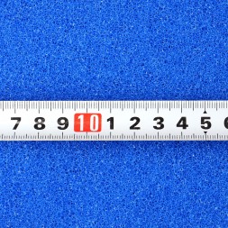 Фильтрующая губка тонкой очистки Hobby Filter sponge blue 50x50x5см ppi 30 (20465)