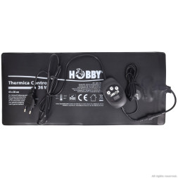 Нагрівальний мат водонепроникний з контролером Hobby Thermica Control 36 Ват IP67 45x20см (37127)